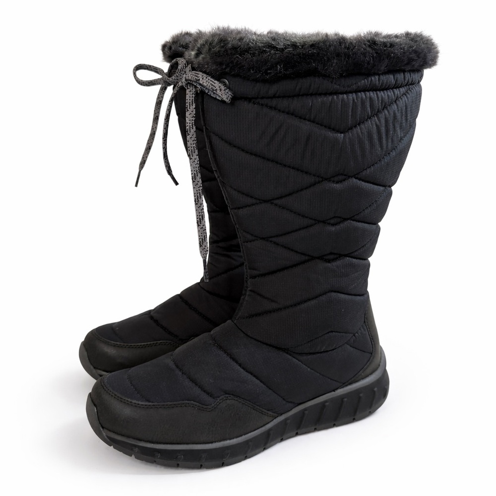 L.L. Bean Snowfield Tall Insulated Snow Boots SZ 10 Vacation Weather Boot C1